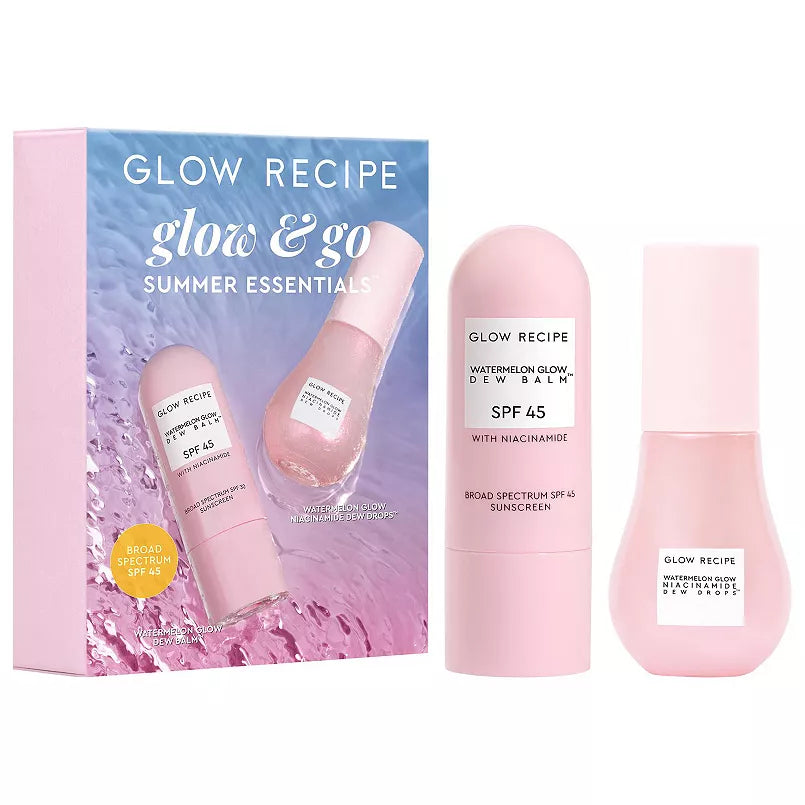 Glow Recipe Kit de Verano Glow & Go con Niacinamida