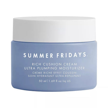Summer Fridays Rich Cushion Cream Ultra Plumping Moisturizer Crema ultra nutritiva y rellenadora para una hidratación intensa