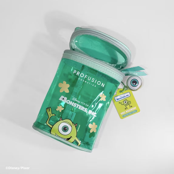 Profusion Cosmetics Monsters Inc - Mike Wazowski Cosmetics Bag + Charm