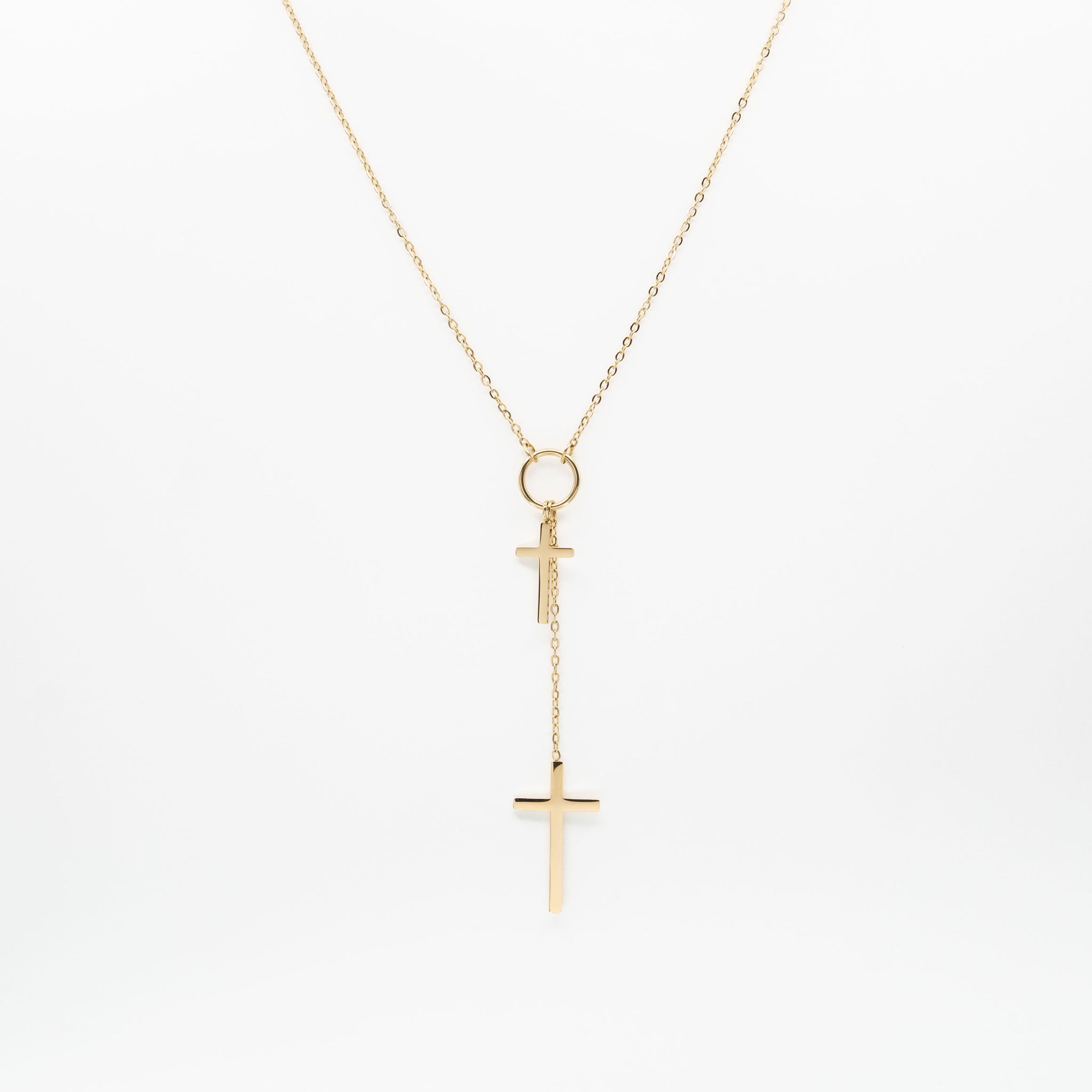 Collar De Cruz Colgante