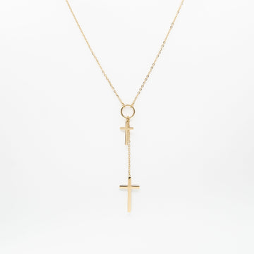 Collar De Cruz Colgante