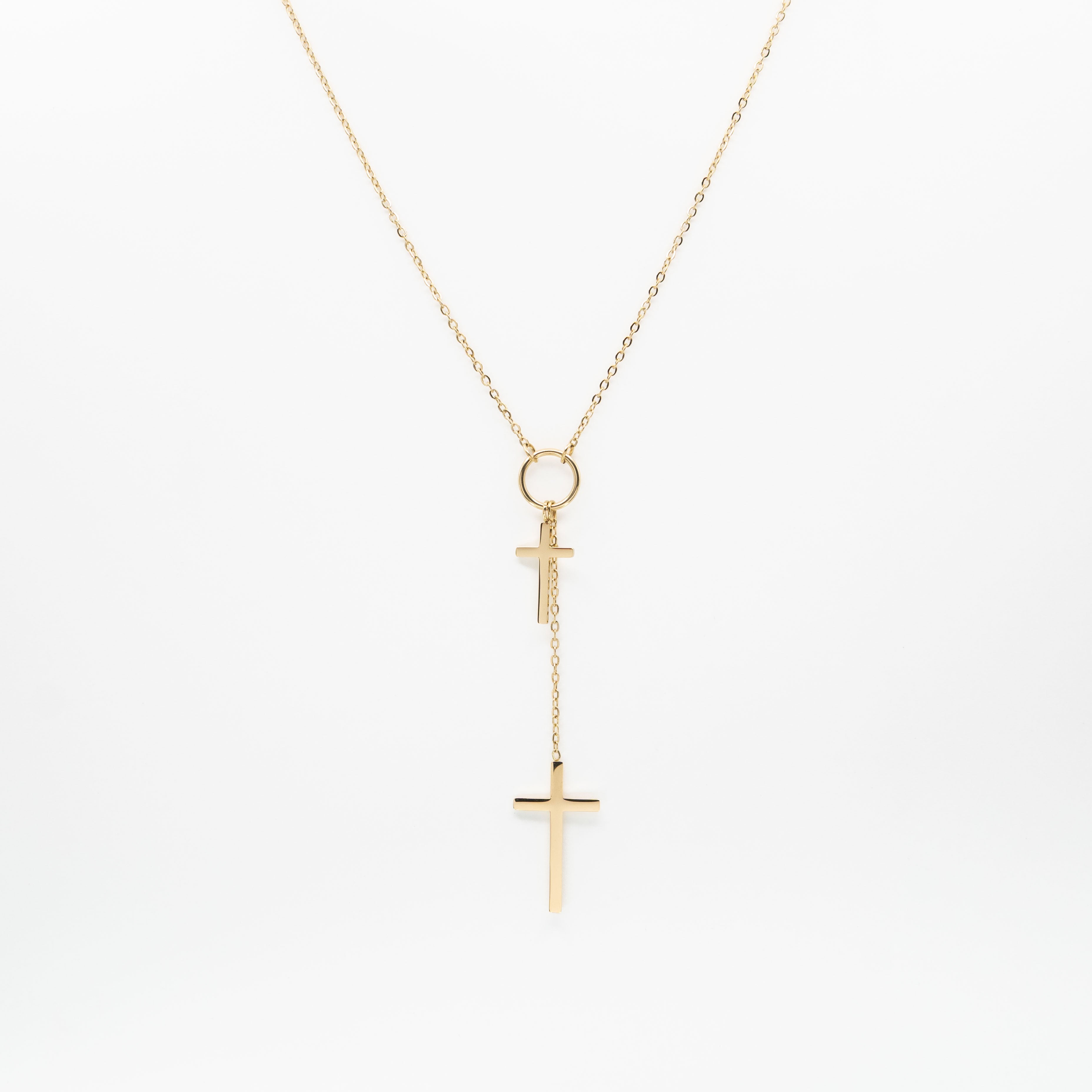 Collar De Cruz Colgante