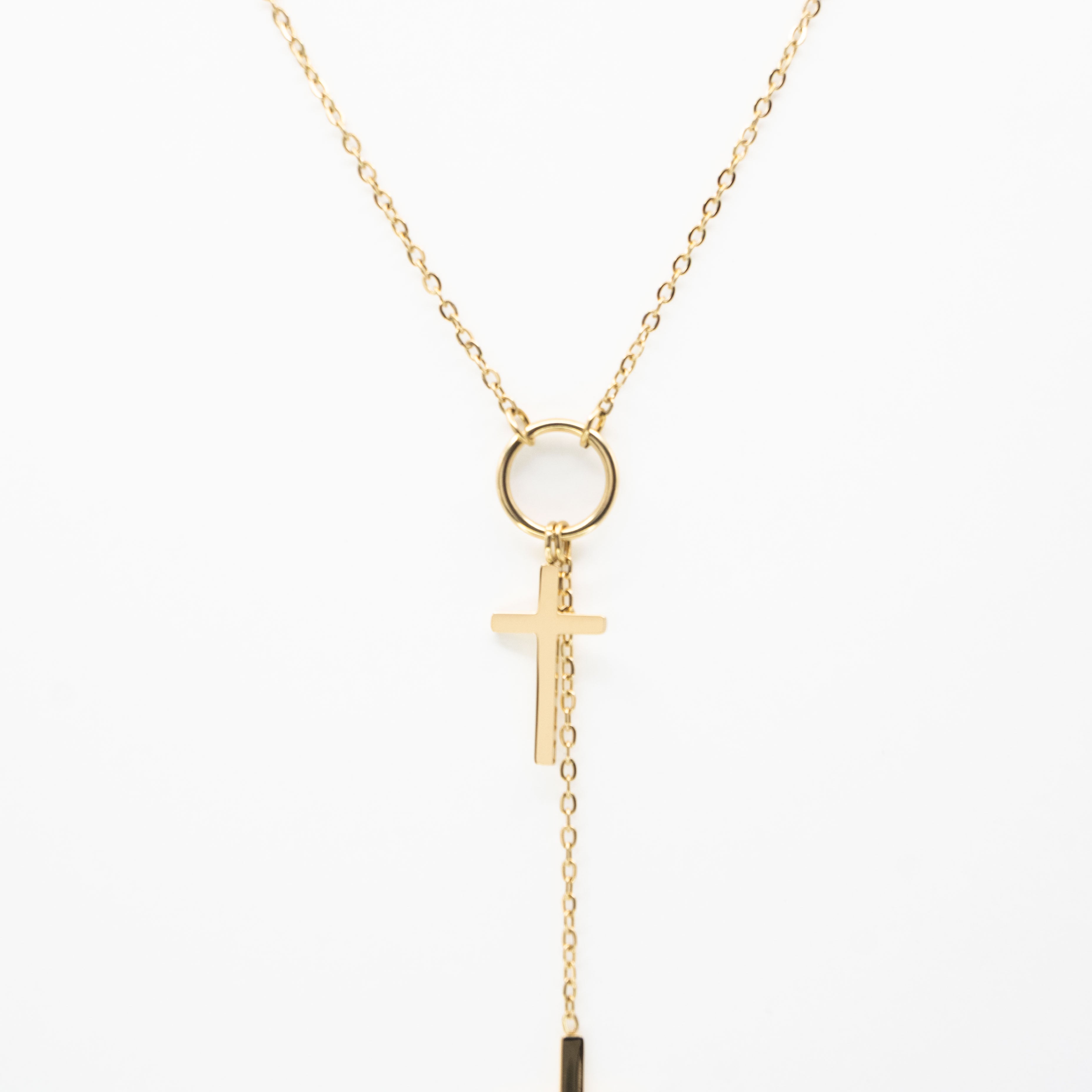 Collar De Cruz Colgante