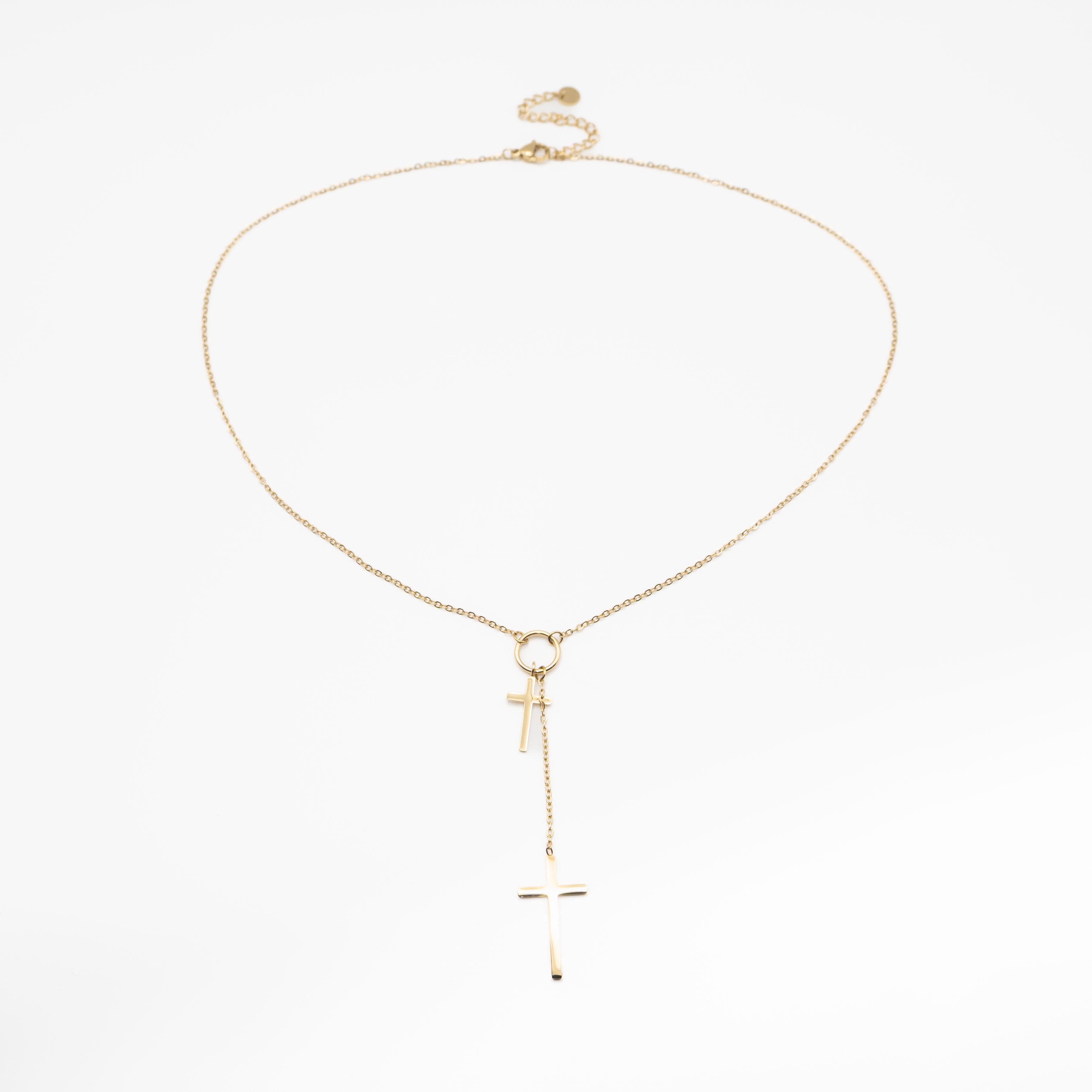 Collar De Cruz Colgante