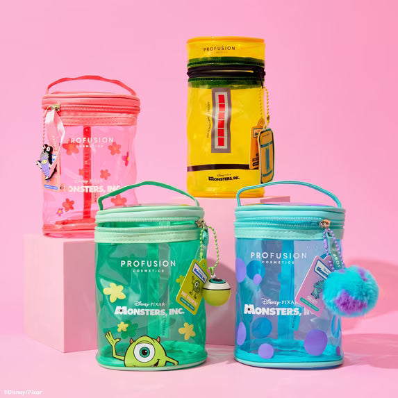 Profusion Cosmetics Monsters Inc - Sulley Cosmetics Bag + Charm