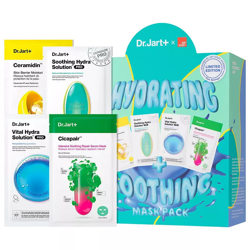 Dr. Jart Dr.Jart+ X Art Start Set de Mascarillas Hidratantes y Calmantes