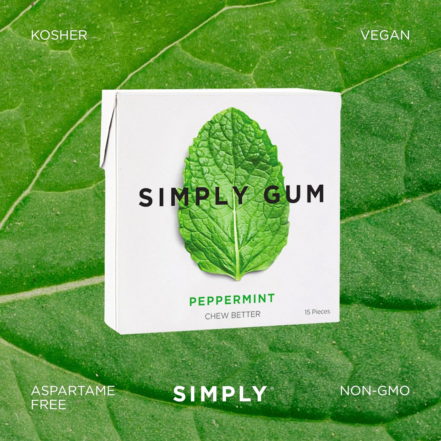 Simply Gum | Paquete de 10 (150 piezas en total)