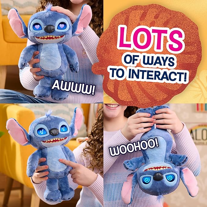Stitch Peluche interactivo