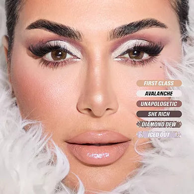 HUDA BEAUTY Paleta de Sombras Icy Nude