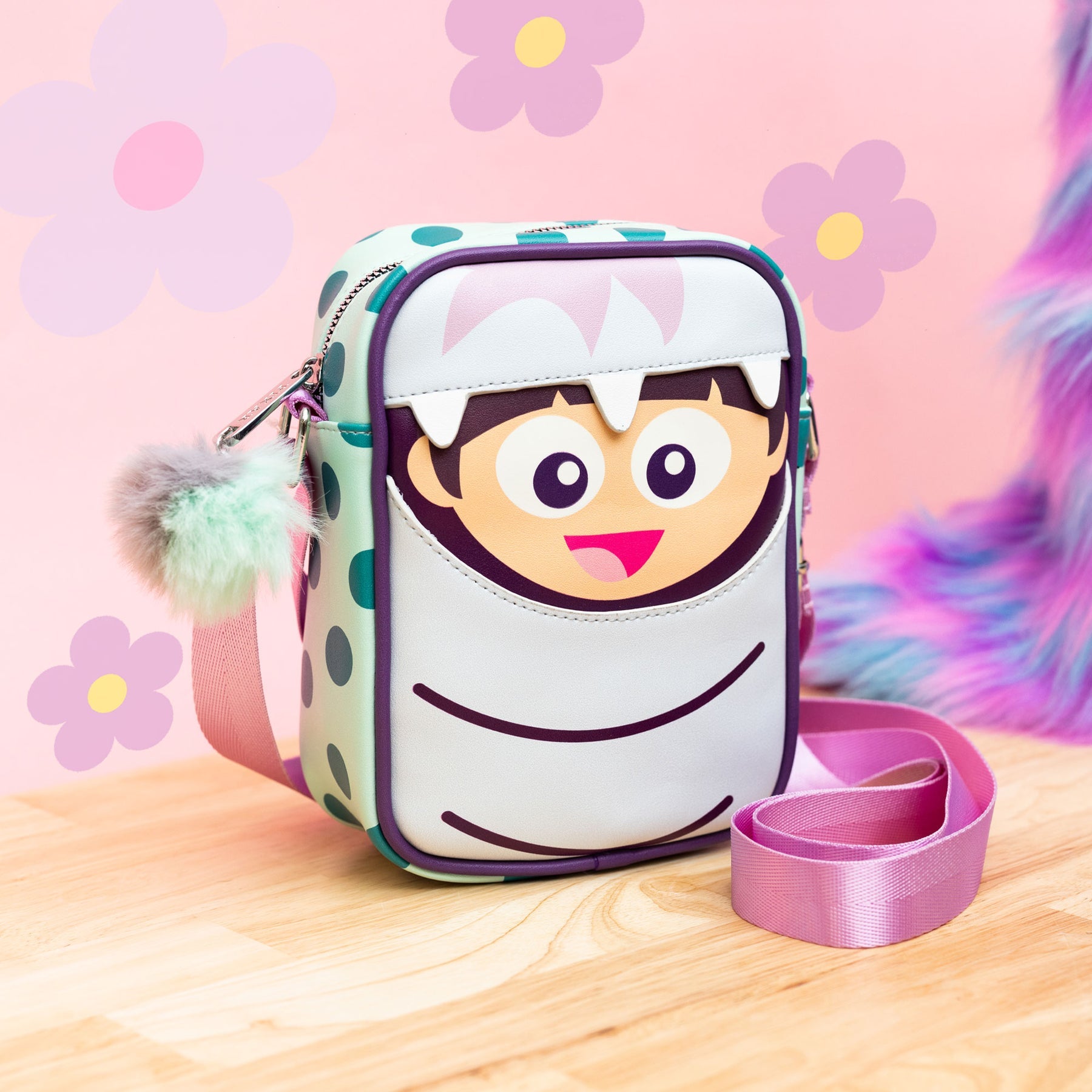 Monsters Inc Bolsa Crossbody Gatito Boo