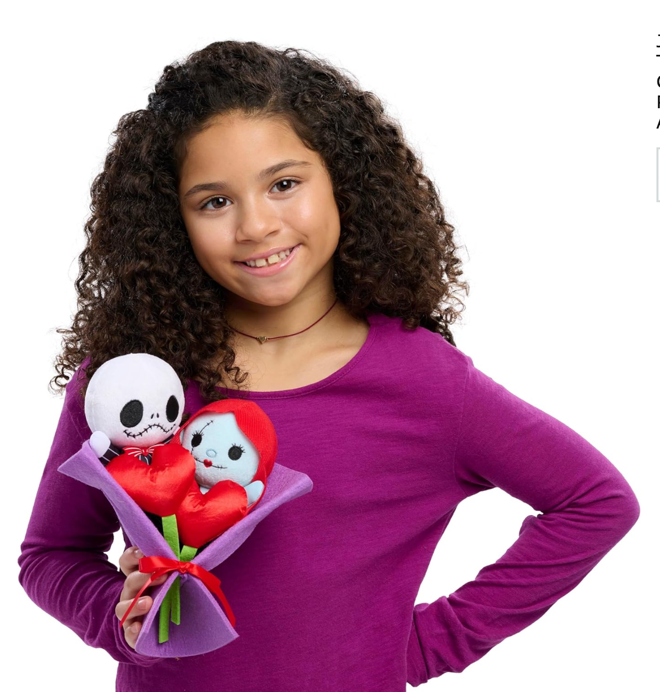 Ramo de Peluches Jack y Sally Edición San Valentín
