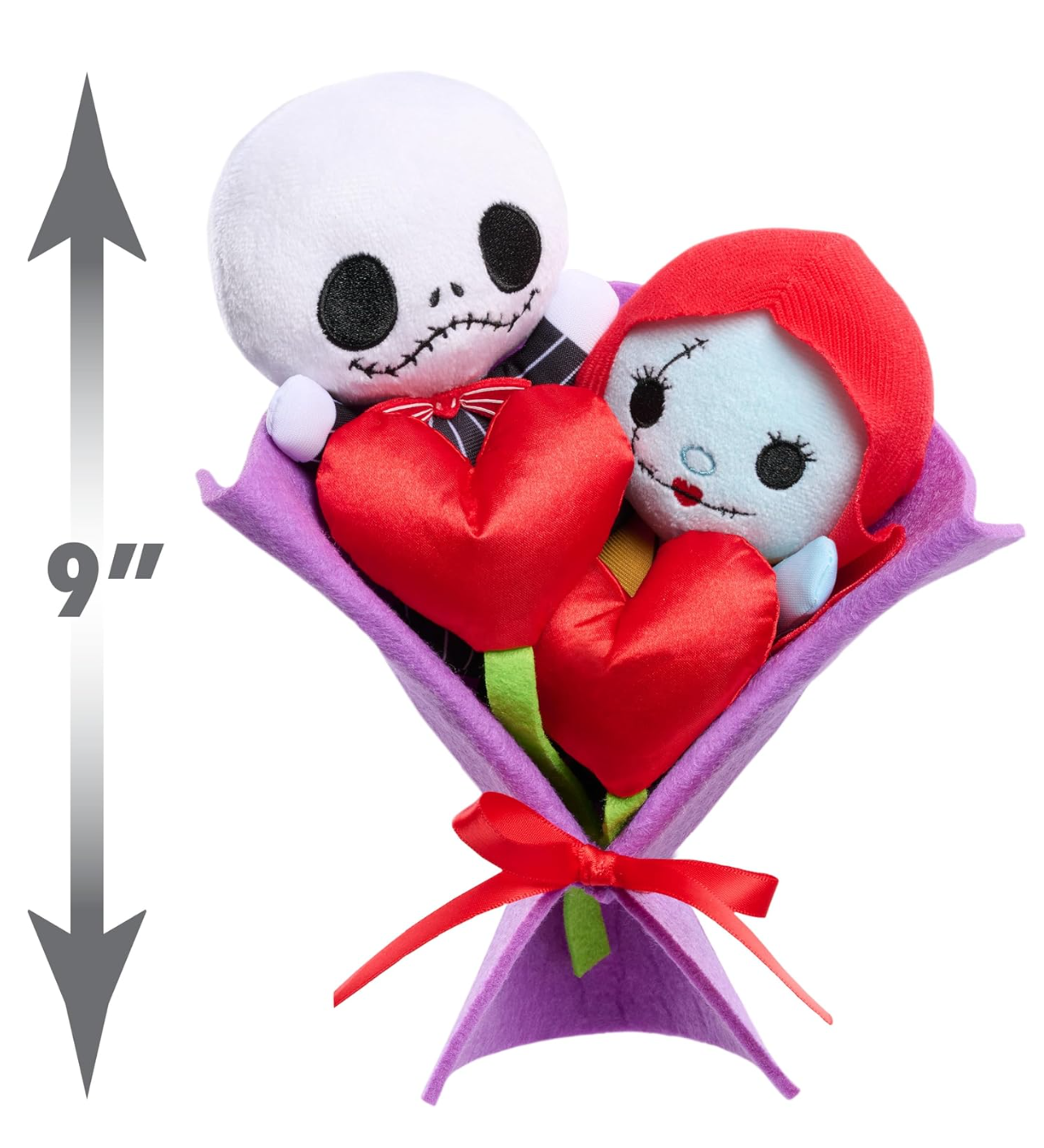 Ramo de Peluches Jack y Sally Edición San Valentín
