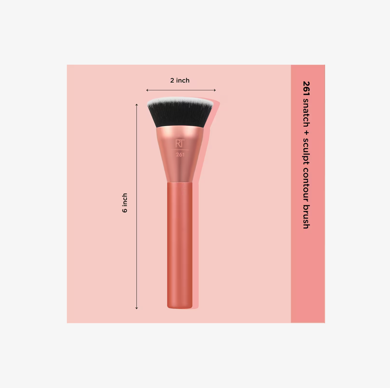 Brocha Real Techniques Snatch + Sculpt Contour Makeup Brush