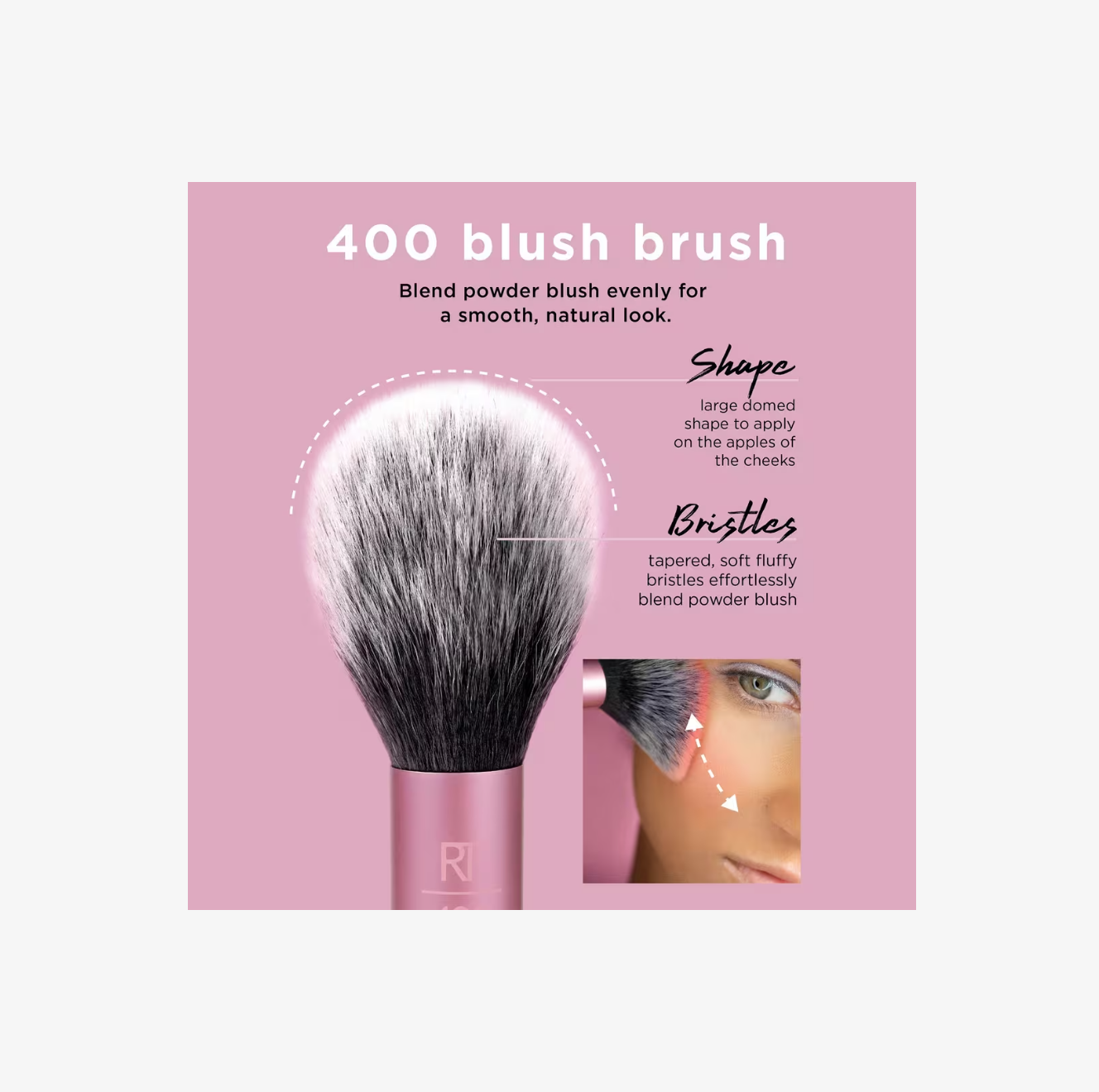 Brocha Ultra Plush Blush Cheek – Real Techniques