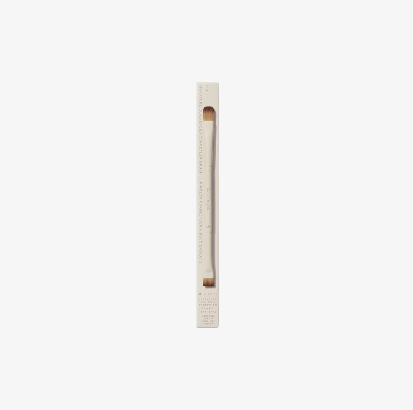 Brocha Morphe X Ariel A19 Signature Dual-Ended Concealer Brush