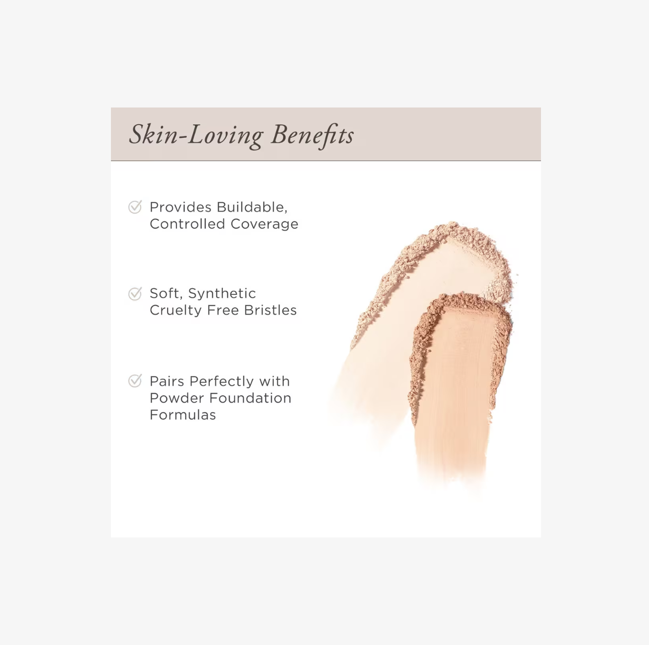 Brocha Chisel Makeup Brush – PÜR