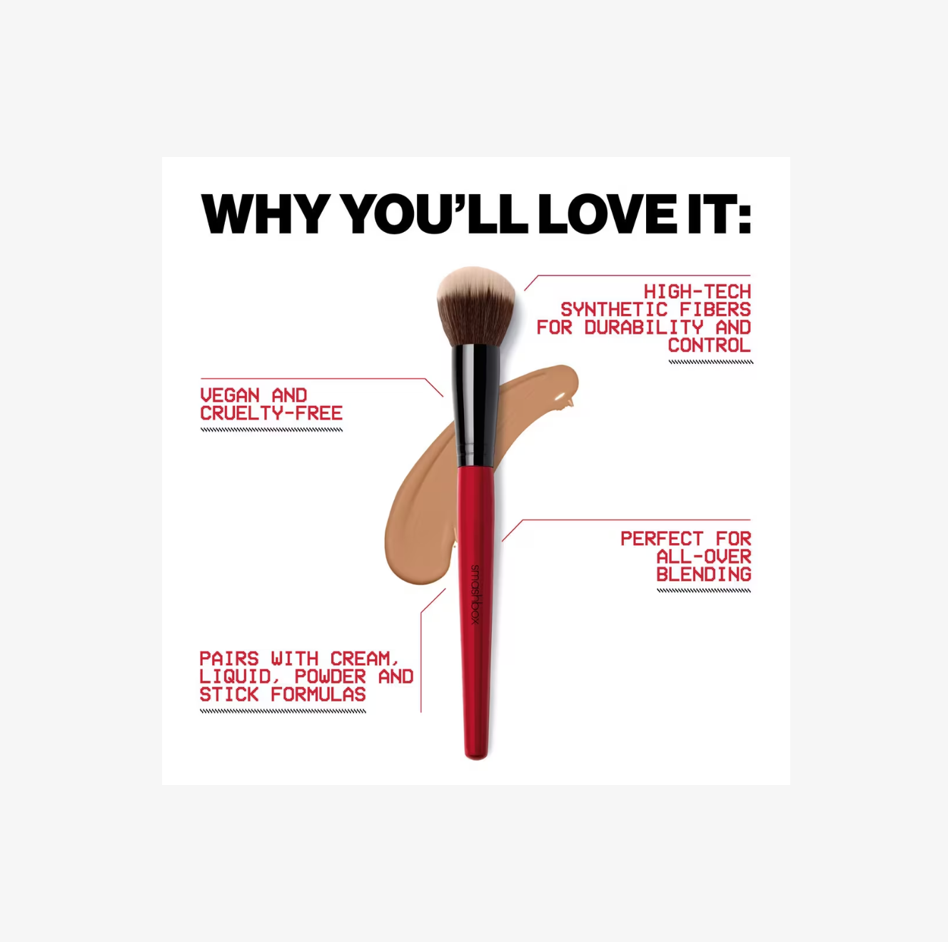 Brocha Difuminadora para Base