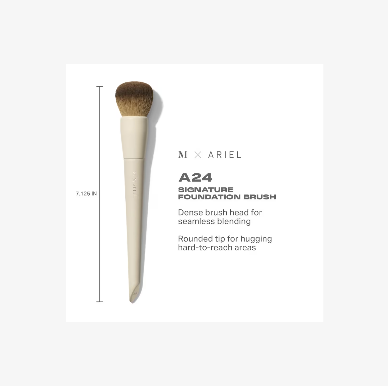 Brocha de Base A24 – Morphe X Ariel