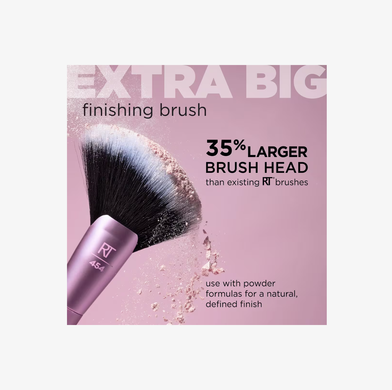 Brocha Extra Big Finishing – Real Techniques