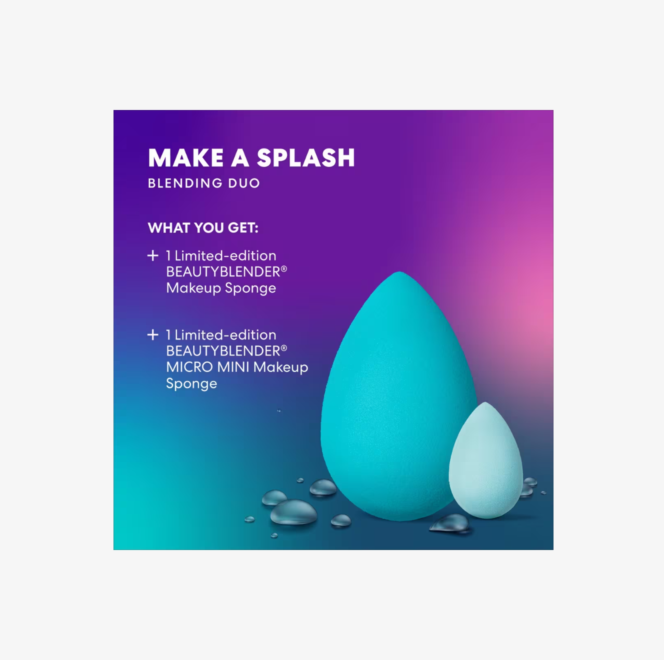 MAKE A SPLASH Blending Duo