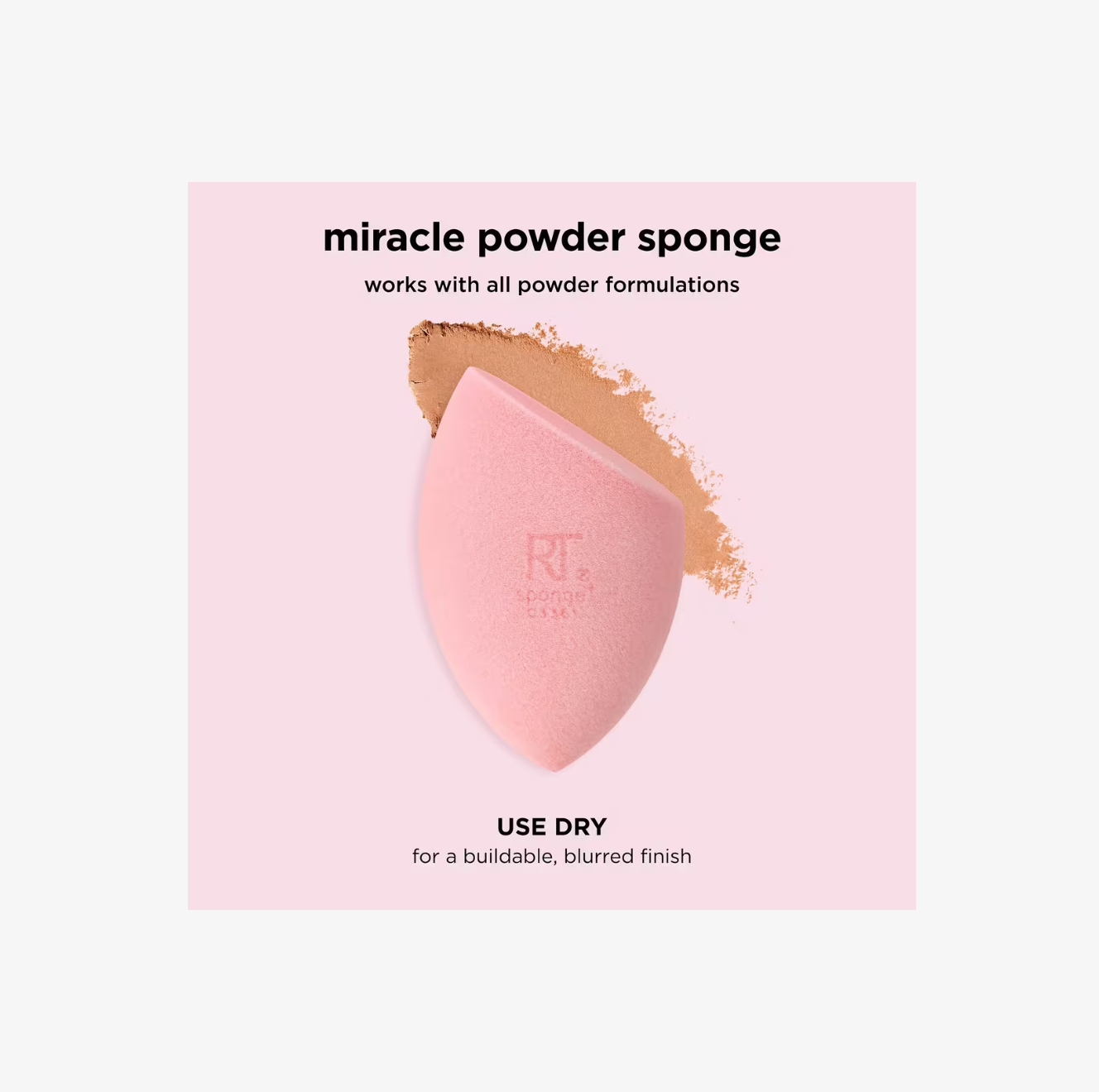 Miracle Powder Makeup Blending Sponge Real Techniques