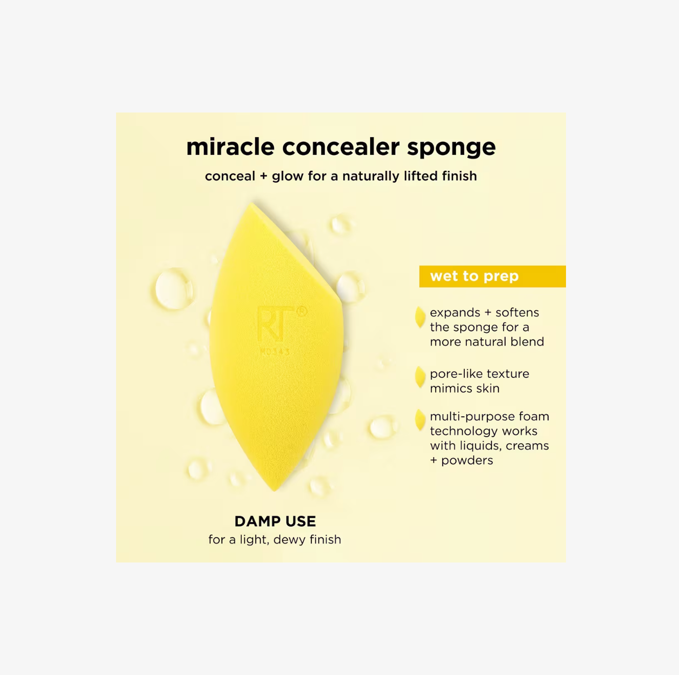 Miracle Concealer Makeup Sponge