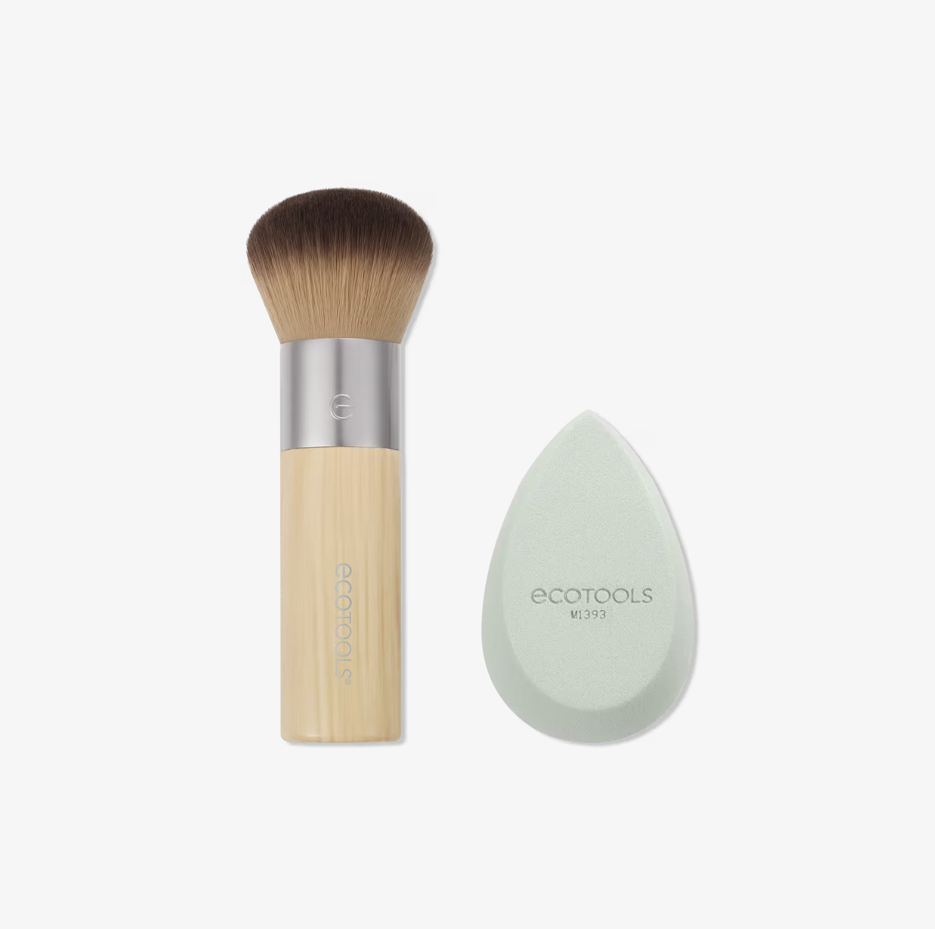 Blend + Blur Makeup Brush & Sponge Duo de EcoTools