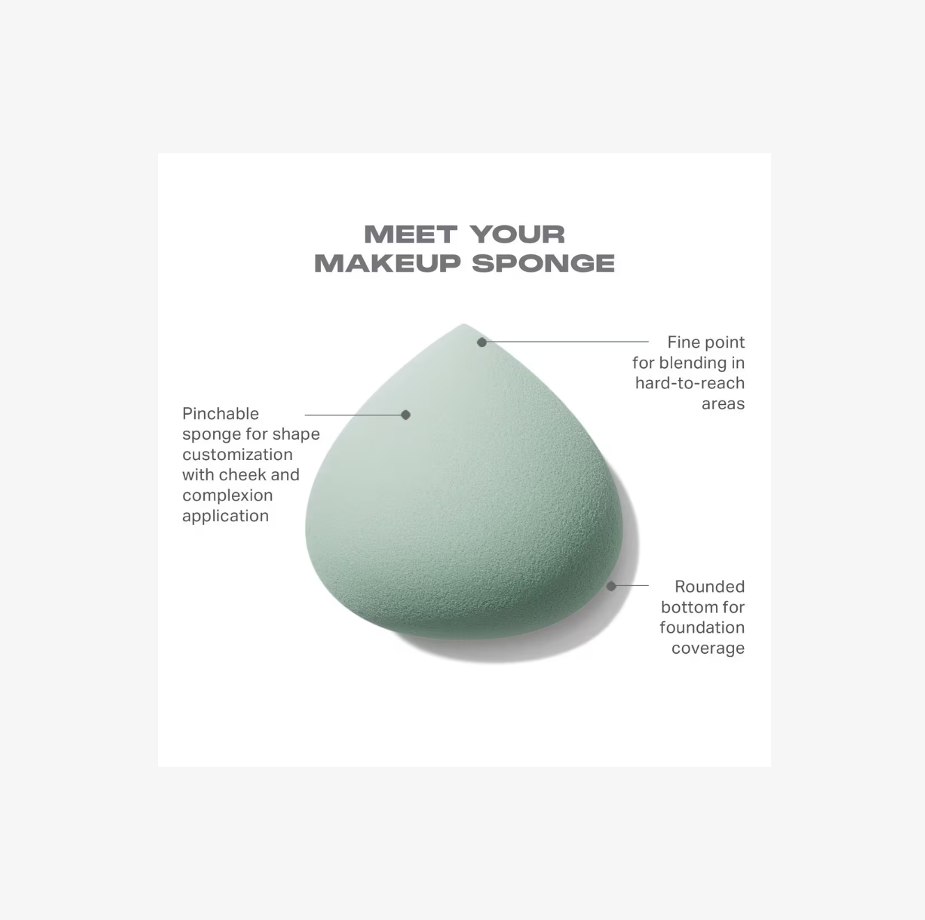 Esponja de Maquillaje Moldeable All Covered