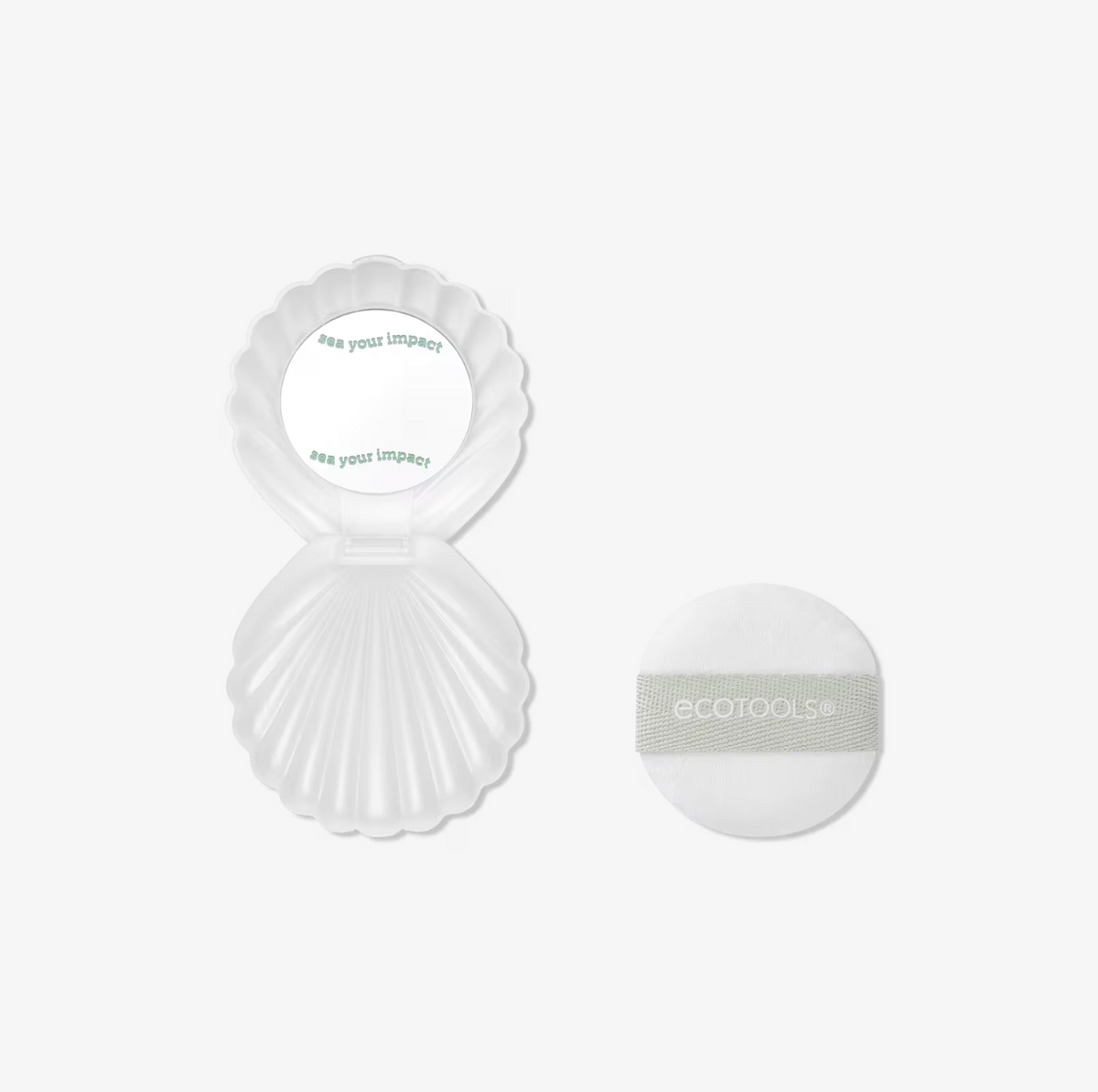 Ecotools Powder Puff Sea Gems Pearl Powder Puff + Travel Case – EcoTools – North To You