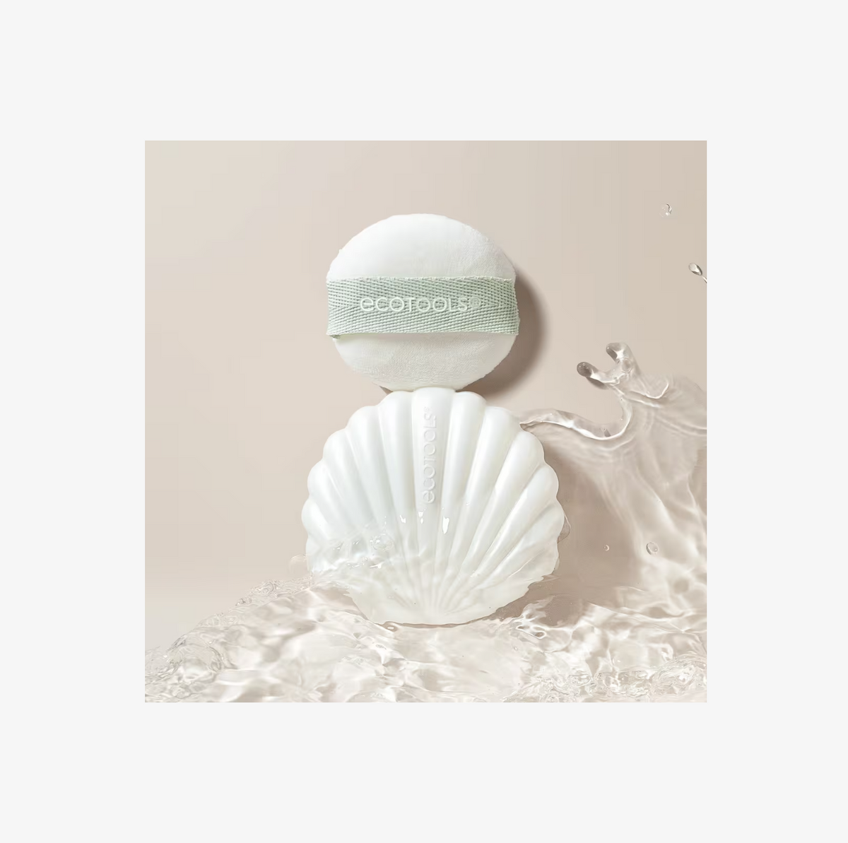 Ecotools Powder Puff Sea Gems Pearl Powder Puff + Travel Case – EcoTools – North To You