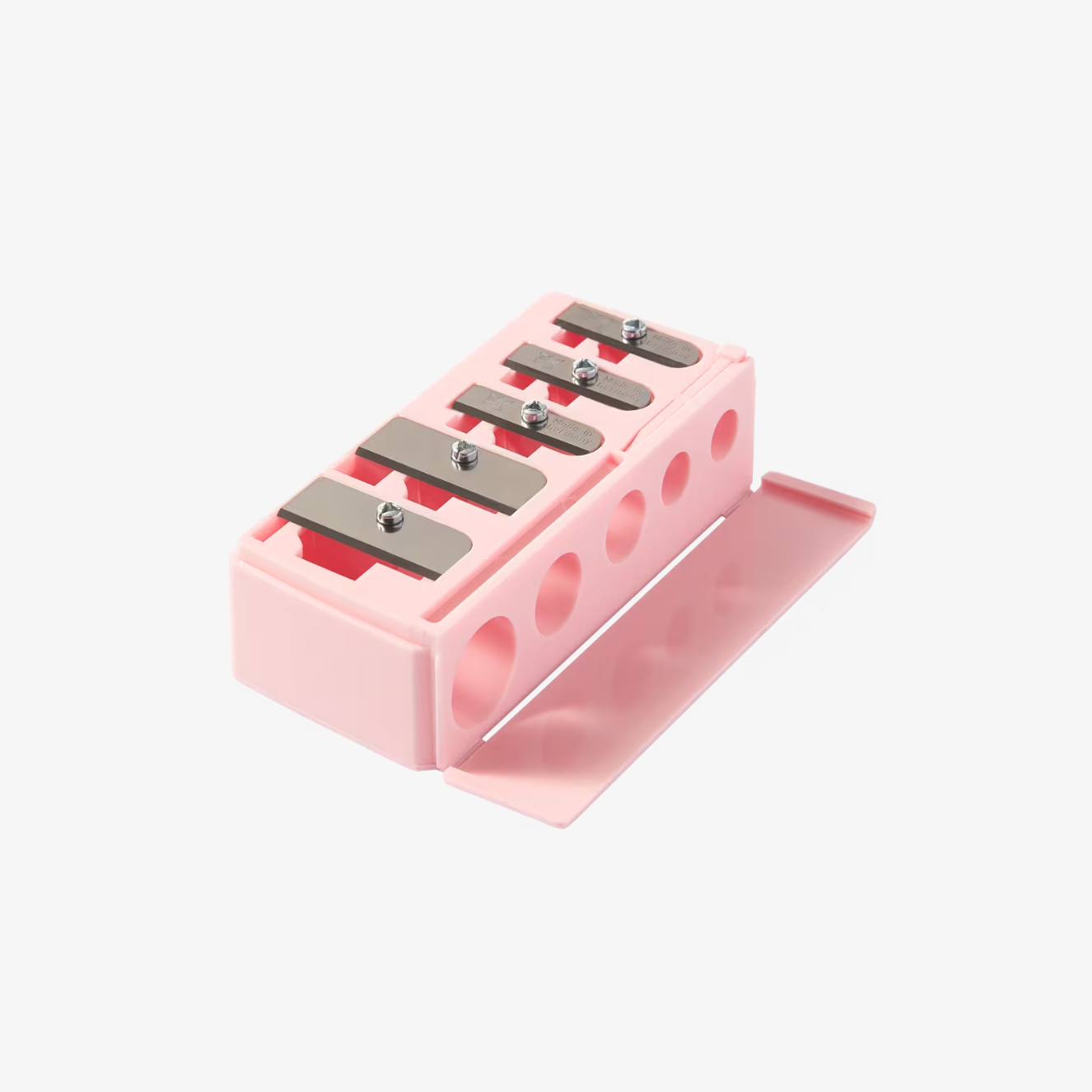 Sacapuntas universal para lápices de 5 tamaños