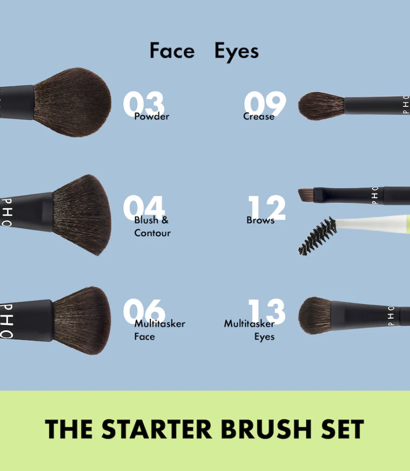SEPHORA COLLECTION Set de Brochas The Starter