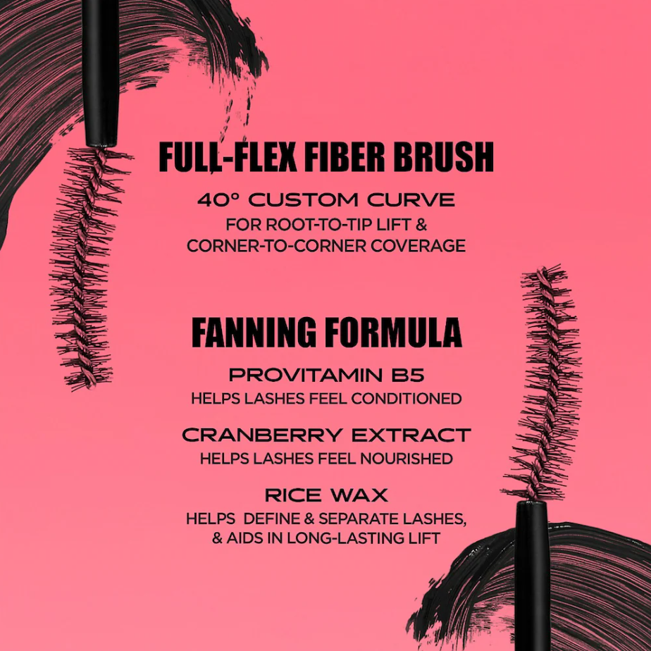 Benefit Cosmetics Fan Fest Máscara para Abanicar y Voluminizar