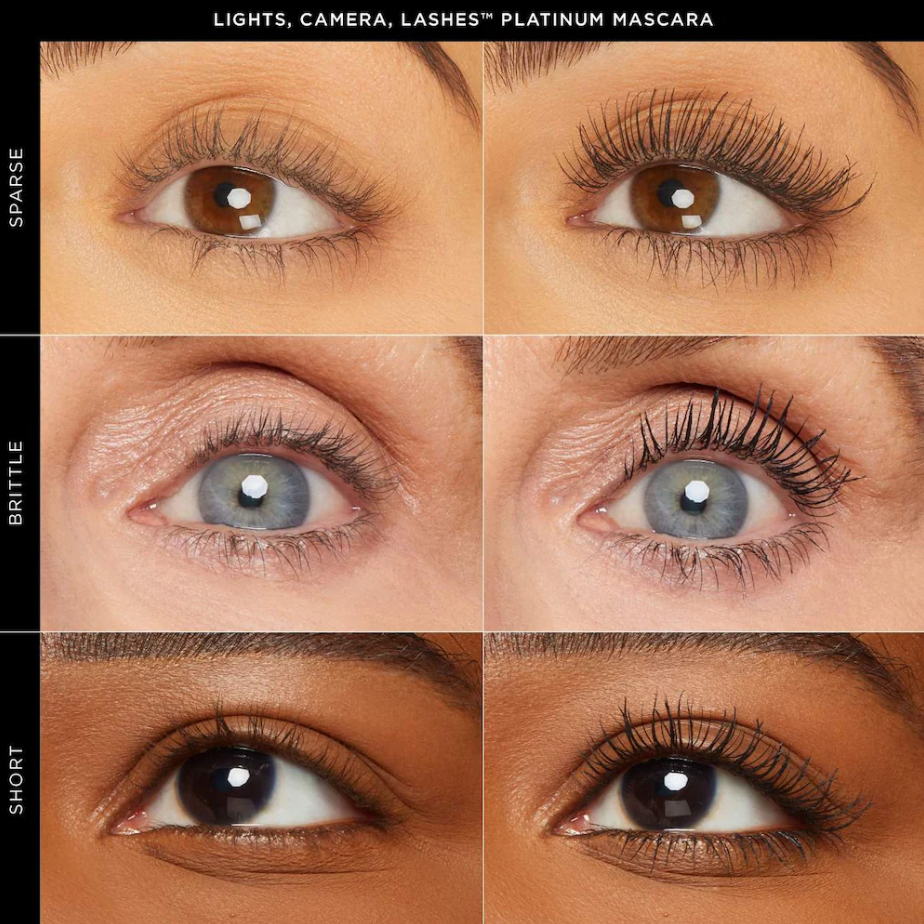 tarte lights, camera, lashes™ 4-in-1 volumizing & conditioning platinum mascara