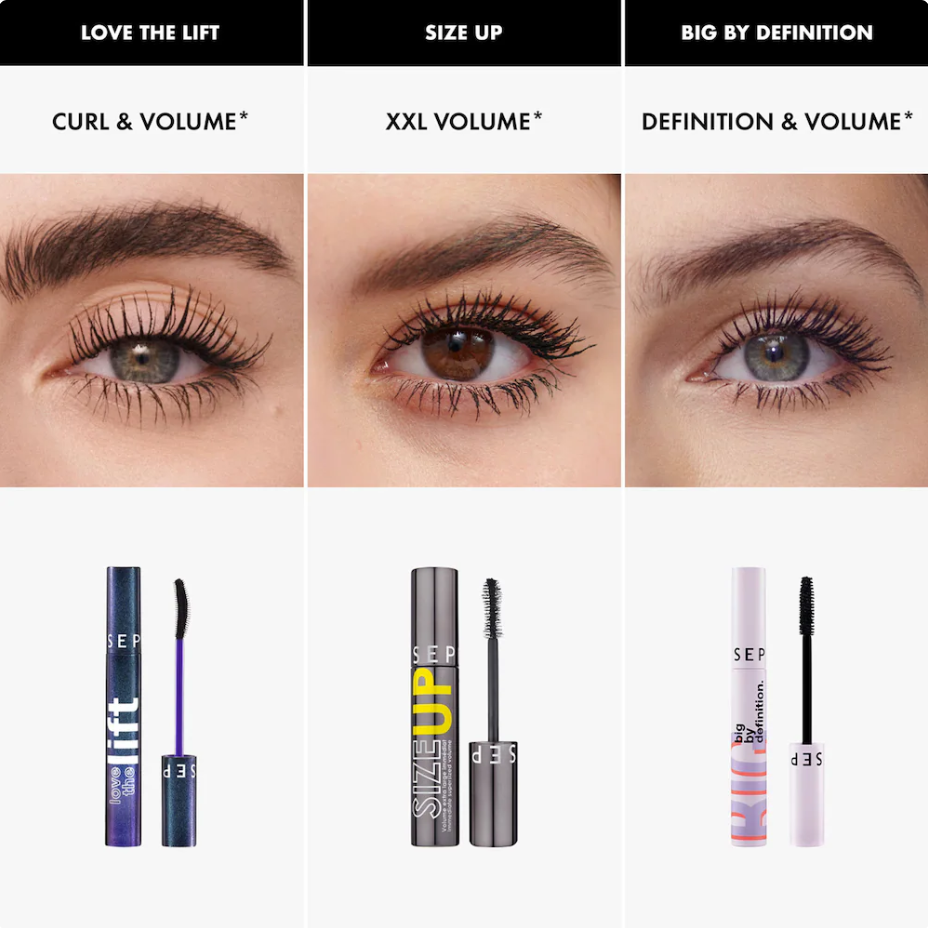 SEPHORA COLLECTION Mini Size Up Volumizing Mascara