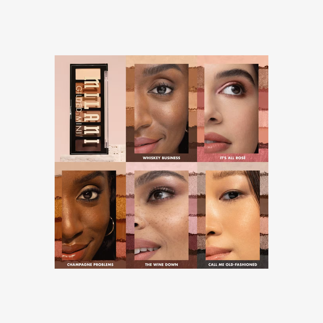 Milani Gilded Mini Eyeshadow Palette