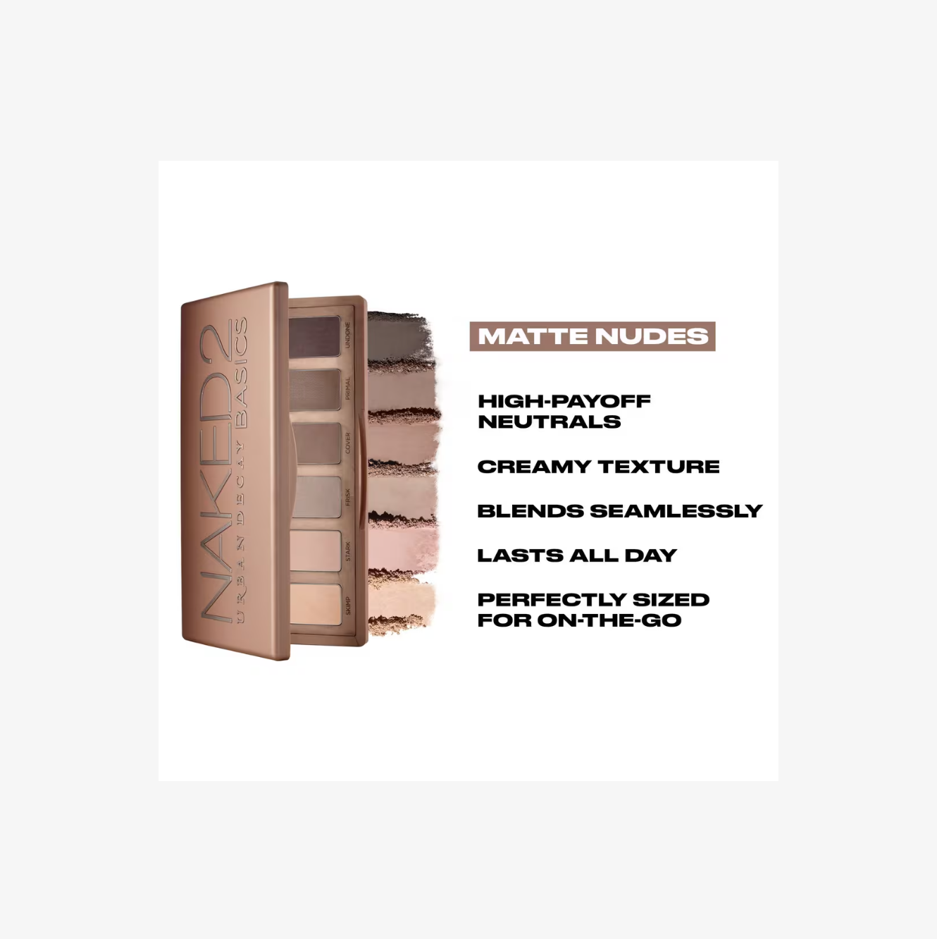 Urban Decay Naked2 Basics Matte Neutral Eyeshadow Palette