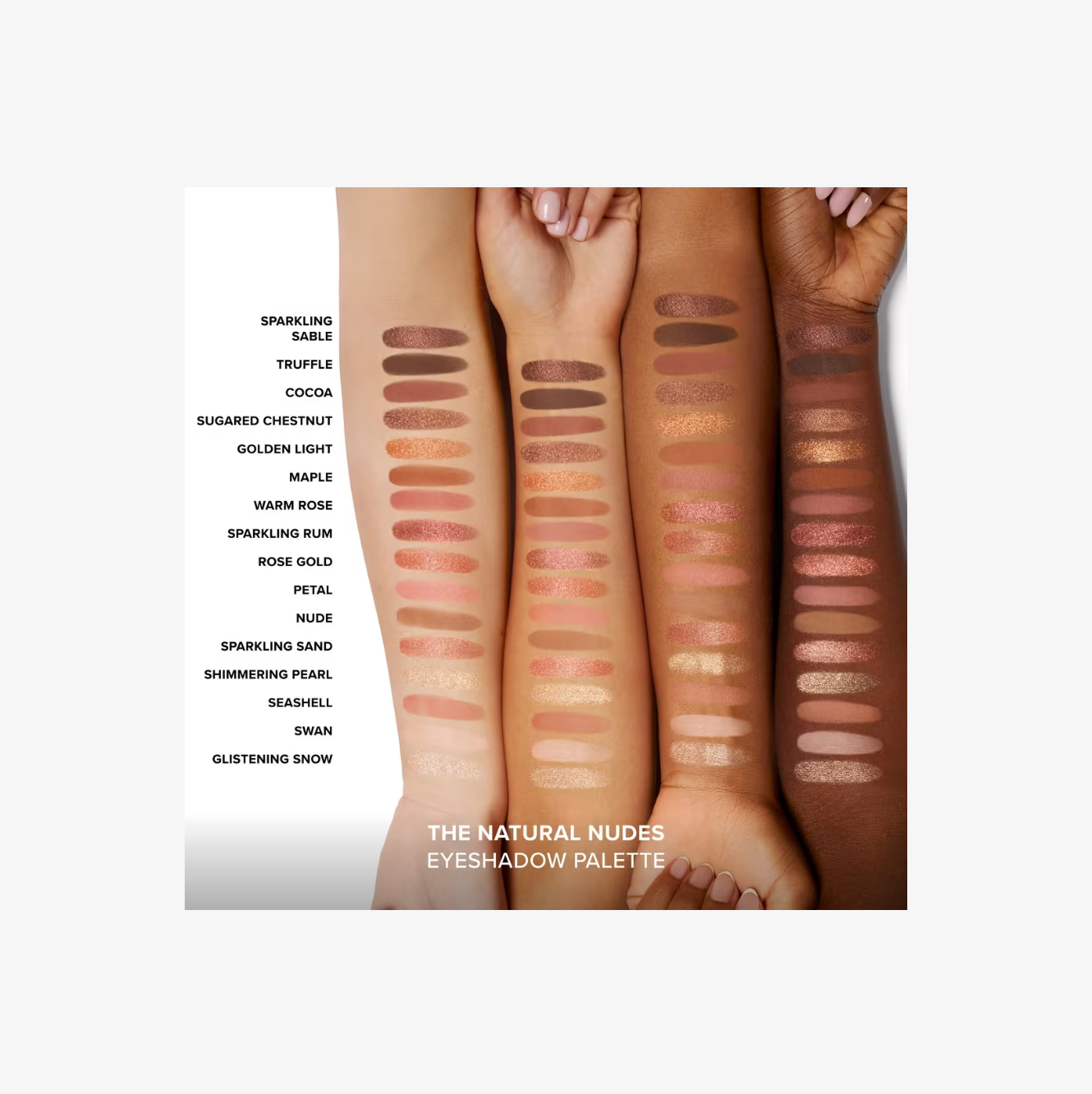 Too Faced Born This Way The Natural Nudes – Paleta de Sombras de Ojos