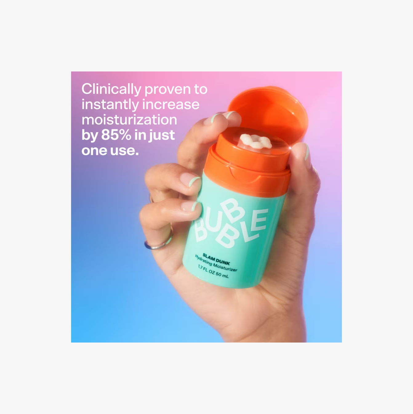 BUBBLE Slam Dunk Hydrating Moisturizer