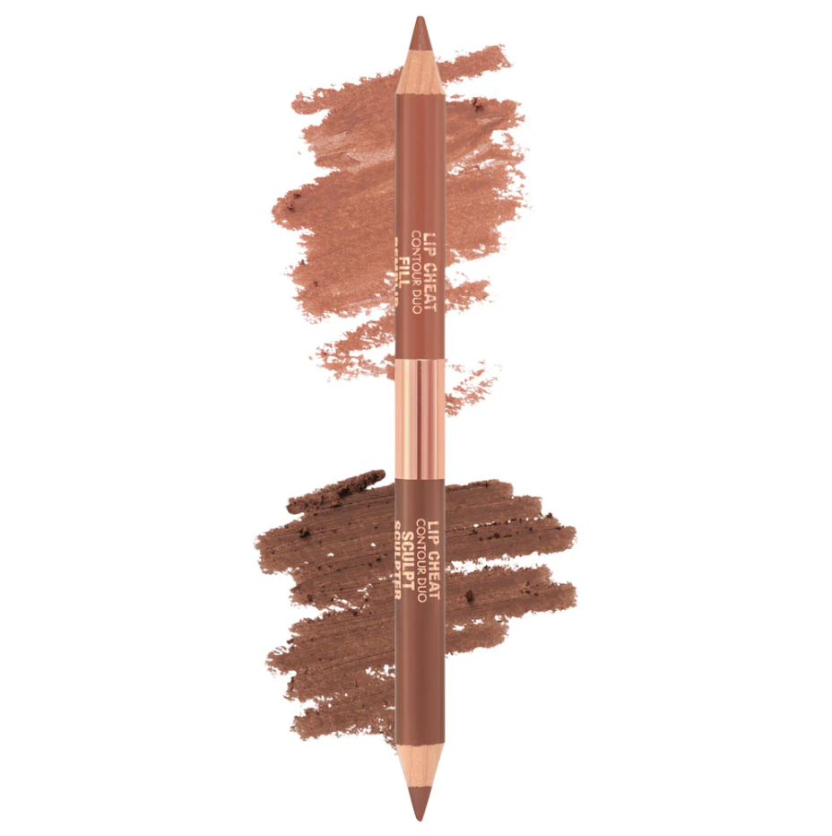 Charlotte Tilbury Super Nudes Lip Cheat Contour Duo Delineador de Labios