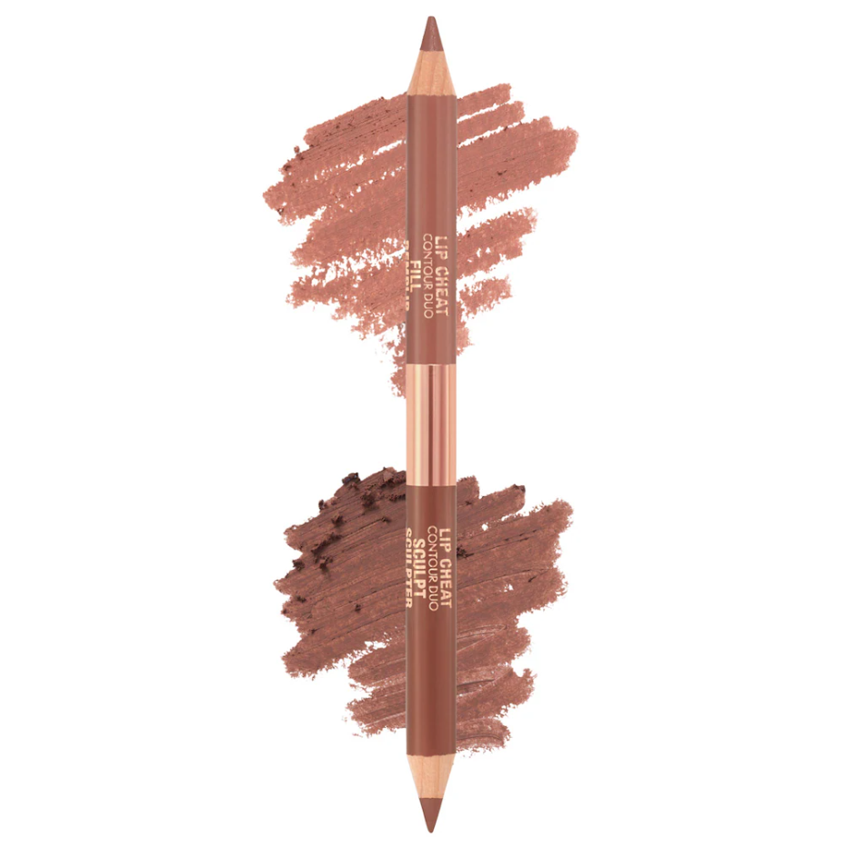 Charlotte Tilbury Super Nudes Lip Cheat Contour Duo Delineador de Labios