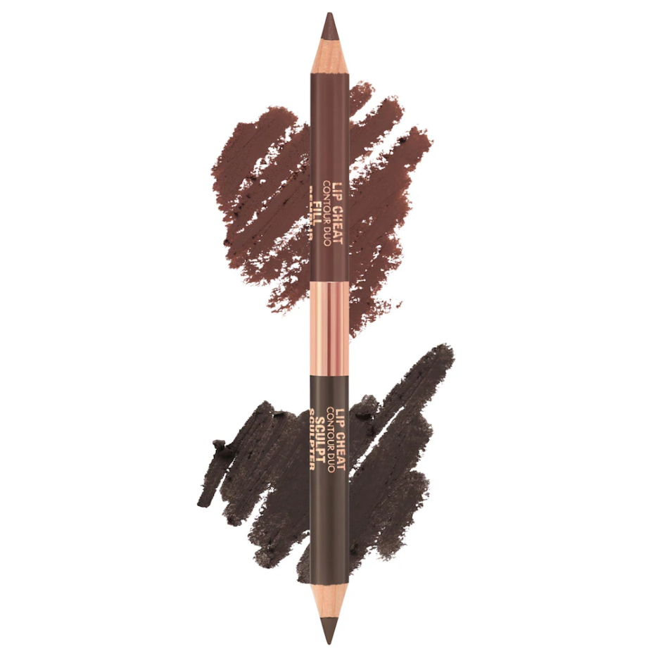 Charlotte Tilbury Super Nudes Lip Cheat Contour Duo Delineador de Labios