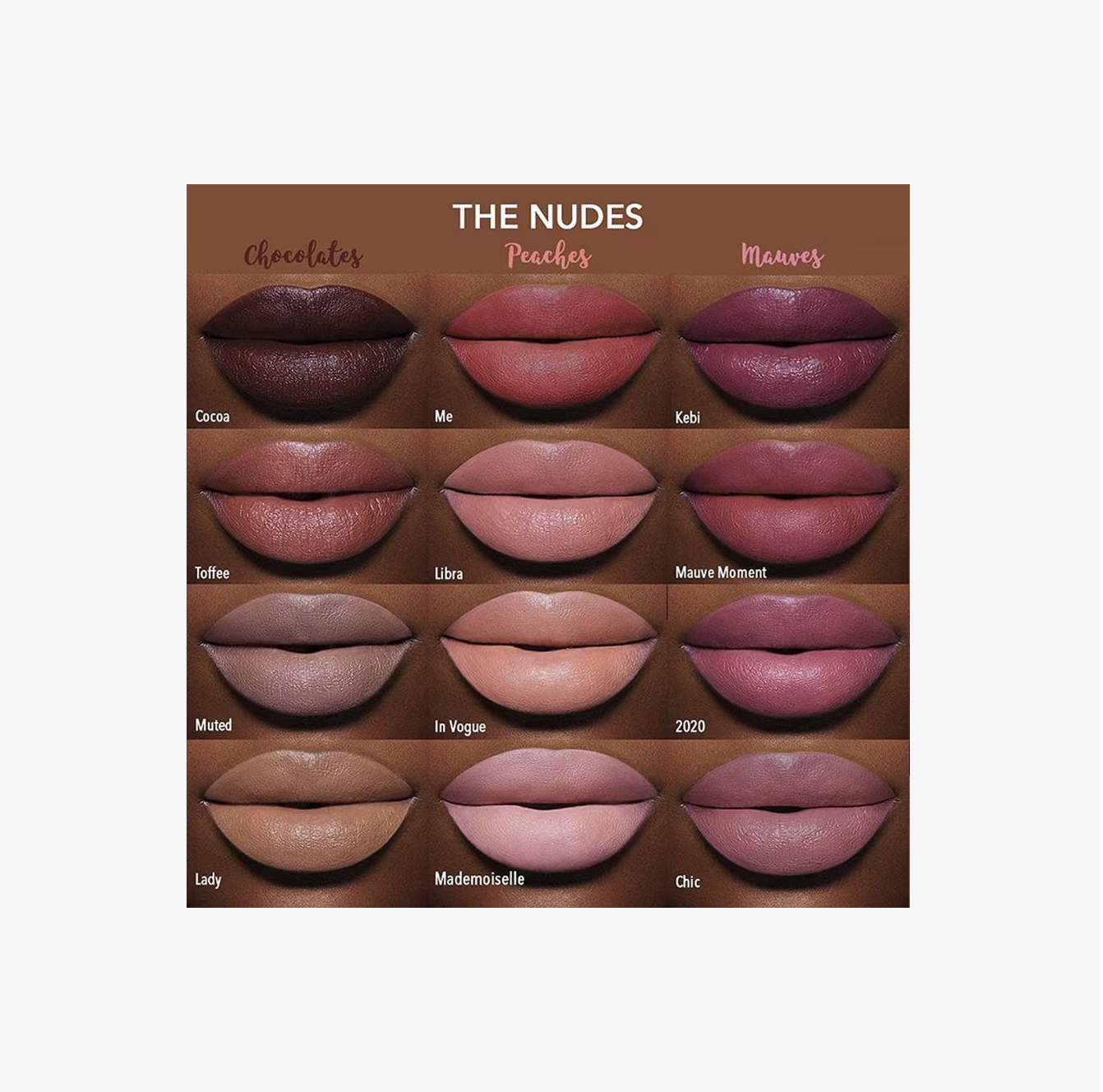 Juvia's Place The Nude Velvety Matte Lipstick