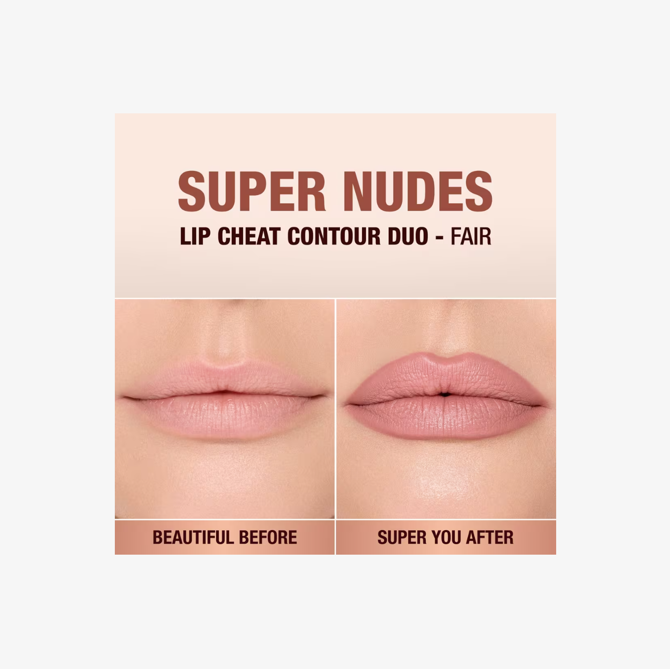 Charlotte Tilbury Lip Cheat Contour Duo Delineador de Labios