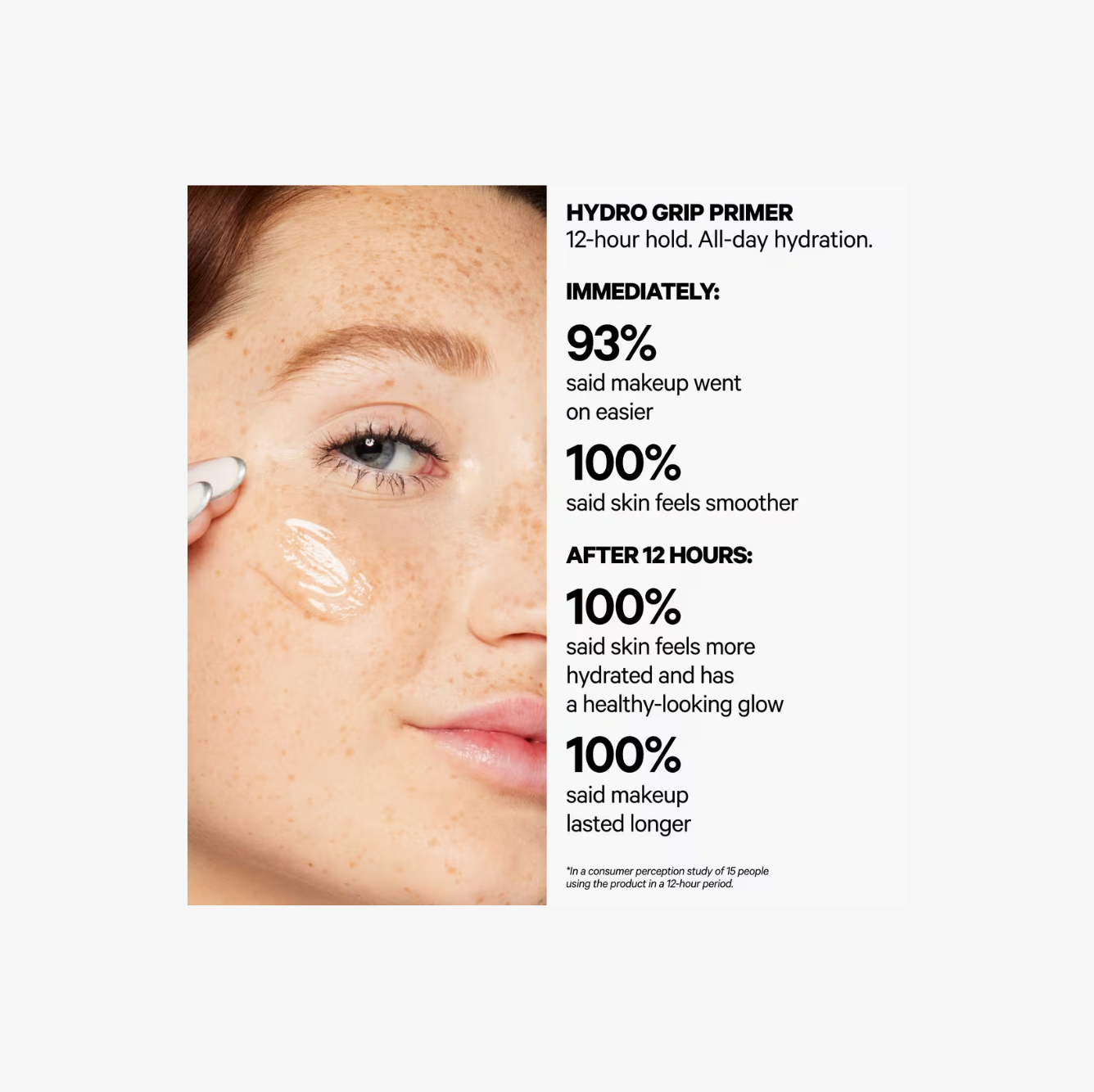 MILK MAKEUP Hydro Grip Hydrating Makeup Primer con Ácido Hialurónico y Niacinamida