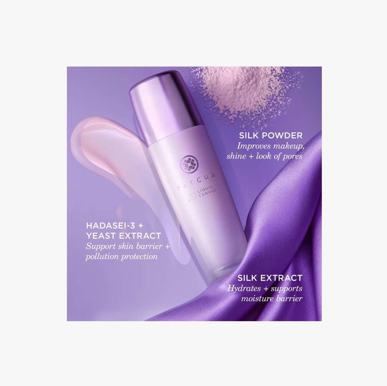 TATCHA The Liquid Silk Canvas Featherweight Protective Primer