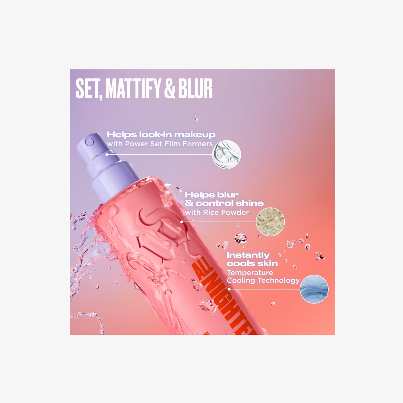 Urban Decay Cosmetics All Nighter Waterproof Matte Setting Spray