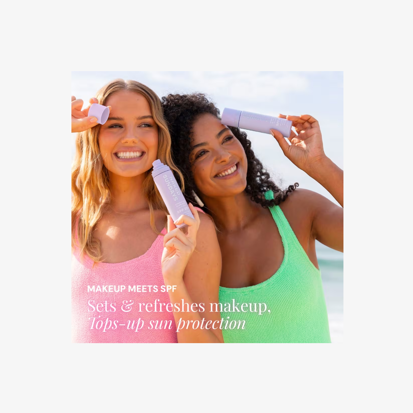 Naked Sundays Hydrating Glow Mist Setting Spray SPF 50+