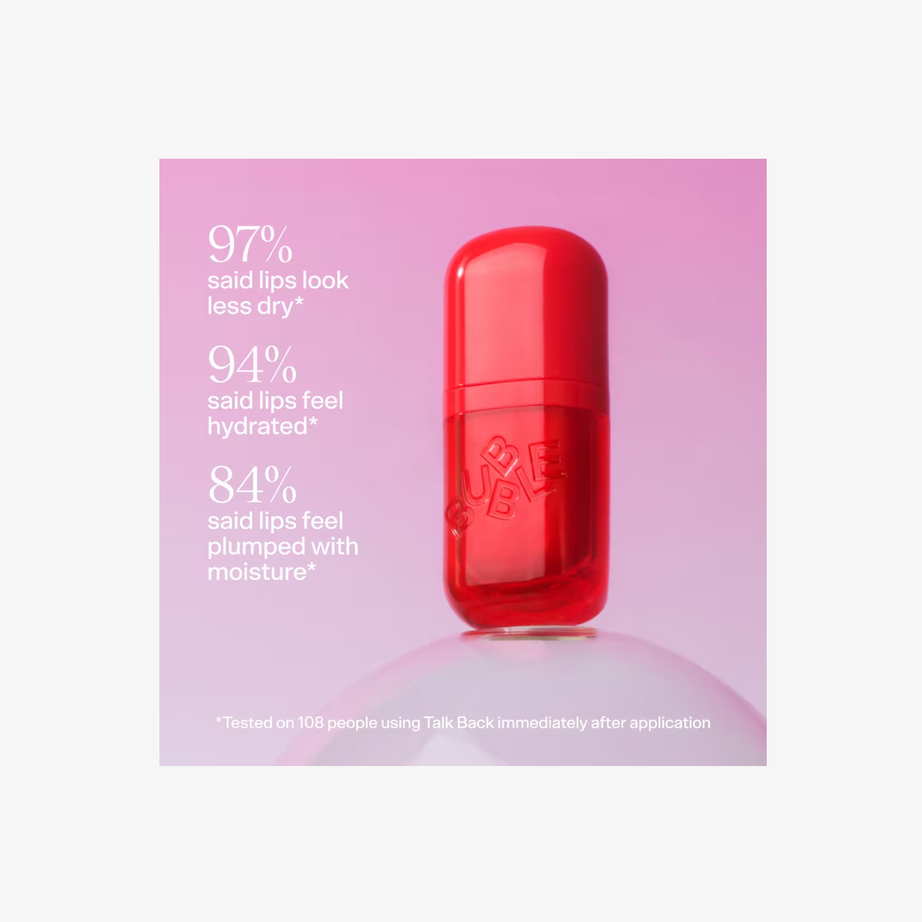 Bubble TALK BACK Hydrating Lip Serum