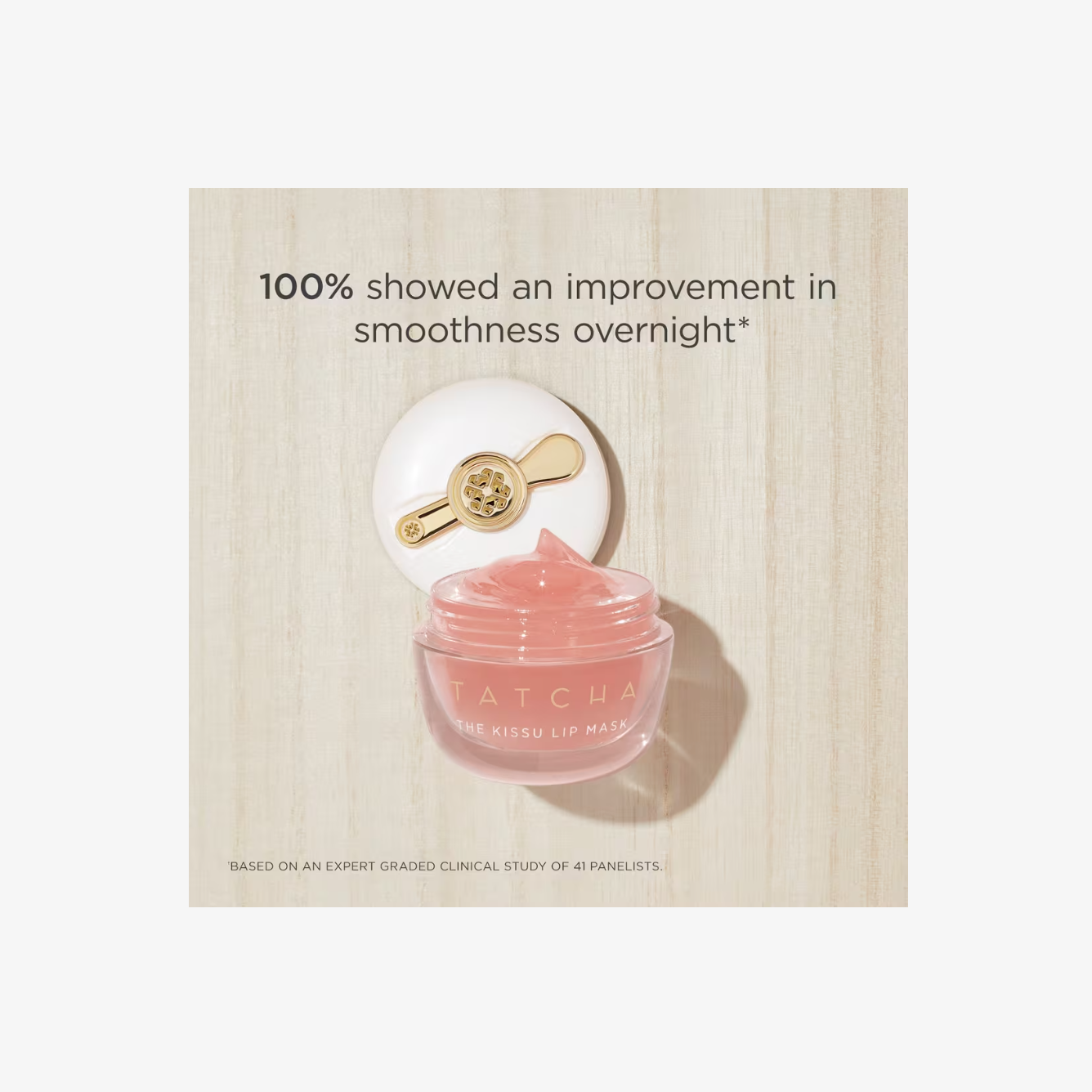 TATCHA The Kissu Mascarilla Hidratante y Voluminizadora para Labios